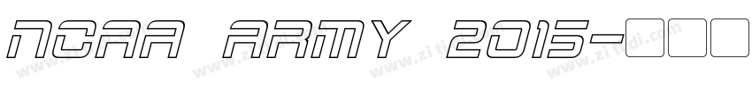 NCAA Army 2015字体转换